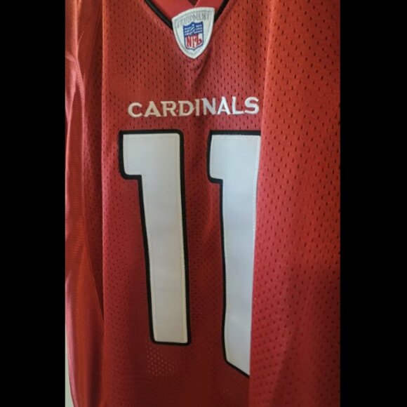 Larry Fitzgerald Reebok Authentic Cardinals Jersey #11 NWT tags stitched 52 XL - Picture 5 of 12